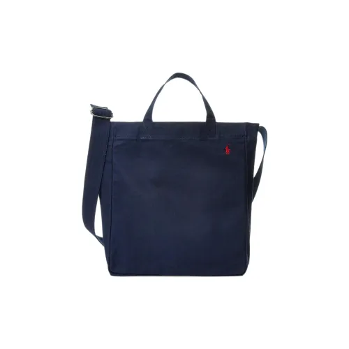 Polo Ralph Lauren Хлопок Canvas Через плечо Сумка Стандартная Мужская Морской Синий