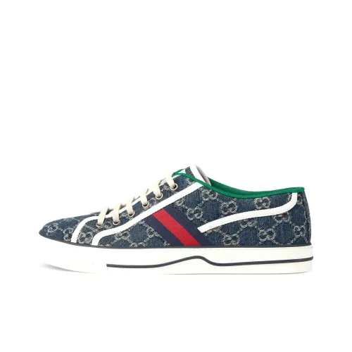 GUCCI Tennis 1977 Canvas Shoes Low Top Мужской