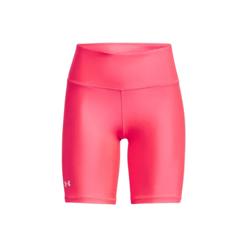 Under Armour HeatGear Ярко-розовые Женские Шорты для Йоги