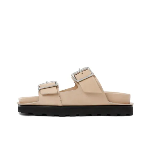 JIL SANDER Слипоны Мужские Бежевые