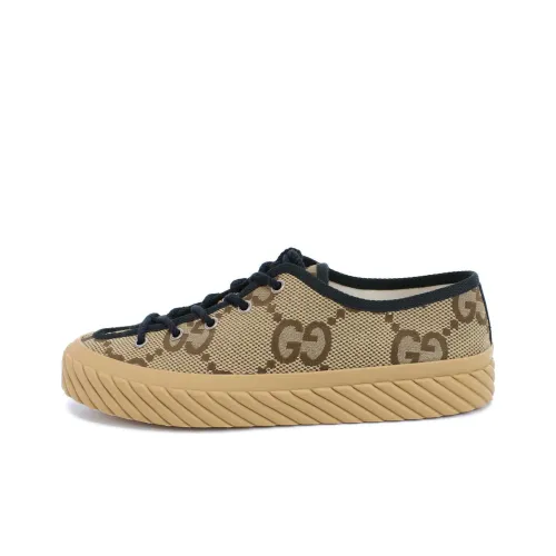 GUCCI GG Low Top Canvas Shoes Men's