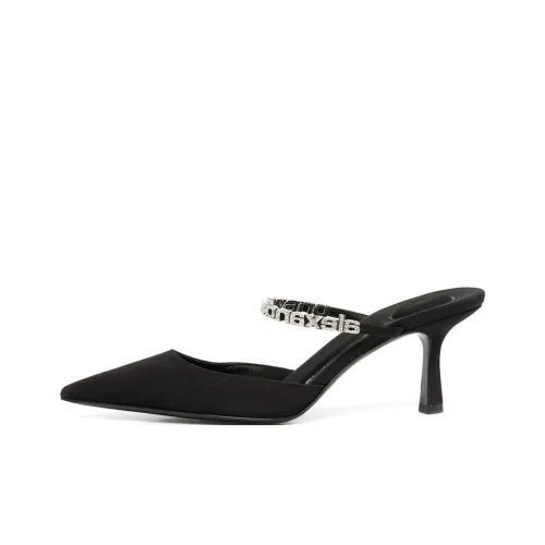 Alexander Wang Домашние тапочки Женские Черные