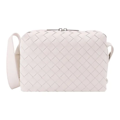 Bottega Veneta Сумка через плечо из кожи мужская светло-розовая