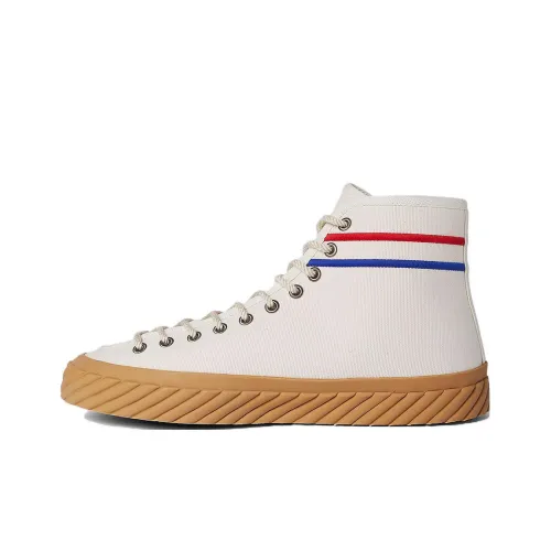 GUCCI Interlocking High Топ Стильные Скейтбординги Мужские Бежевые