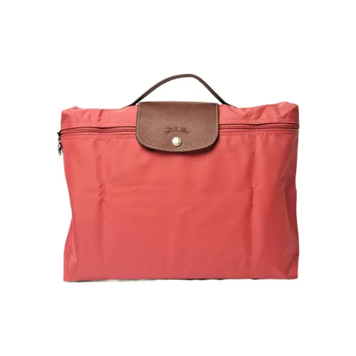 LONGCHAMP Le Pliage Полиамид Холст Сумка Доска для ноутбука Сумка Маленькая Женская Красная