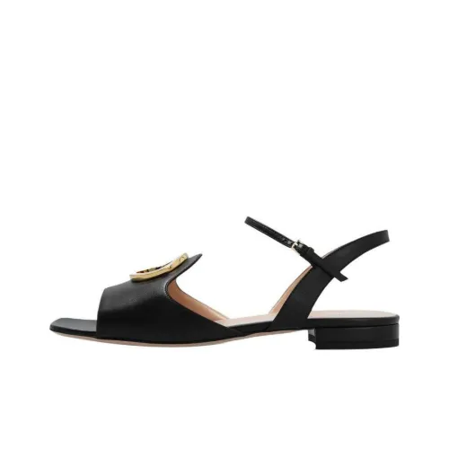 GUCCI Blondie One Ремень Сандалии Женские Черный