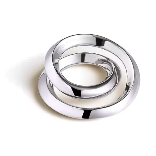 HERMES Шарф Кольцо Унисекс Серебряный