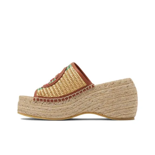 GUCCI Слипоны Женские Бежевые