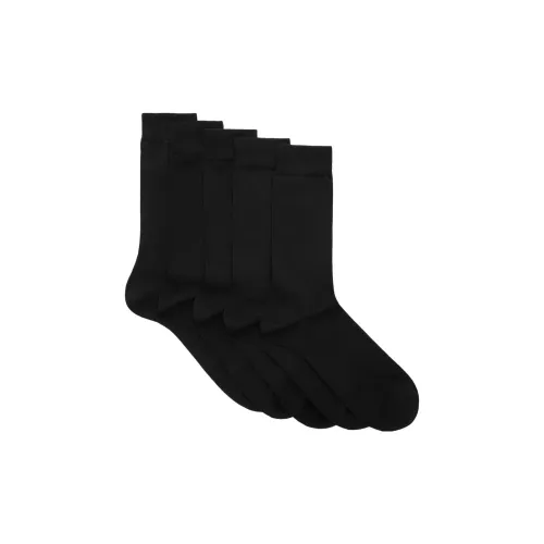 COS 5 пар черных мужских носков