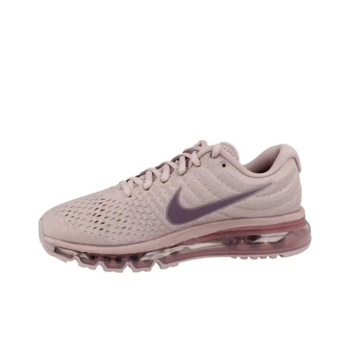 Nike Air Max 2017 Амортизация Низкий Топ Повседневные Беговые Кроссовки Женские Розовые