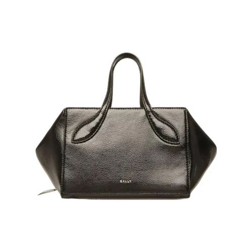 BALLY Лакированная кожа с коровьей кожей тоут сумка для покупок сумка мужская черная