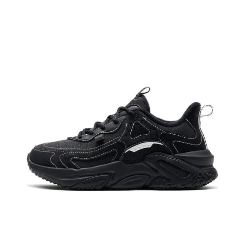 XTEP Nomadic Повседневный Низкий Топ Черный Женский