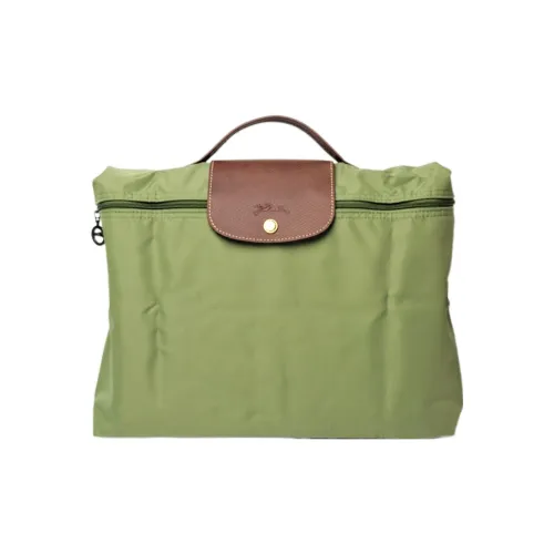 LONGCHAMP Le Pliage Нейлон Доска для ноутбука Сумка Большая Женская Зеленая