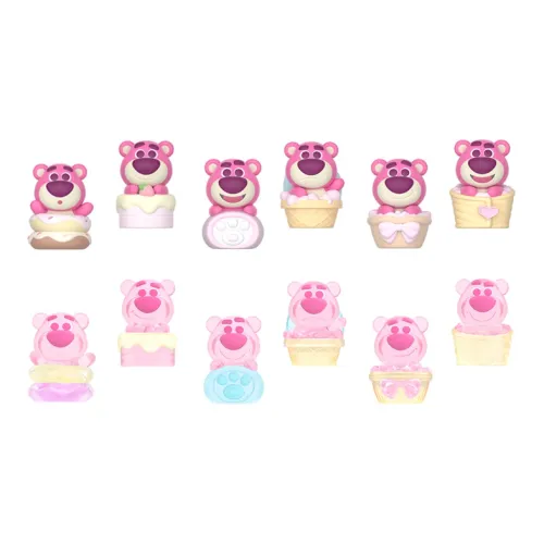 TOP TOY X Disney Серия Strawberry Bear Мини Dessert Party Слепые коробки Один Mystery Сумка Полный комплект 12 шт