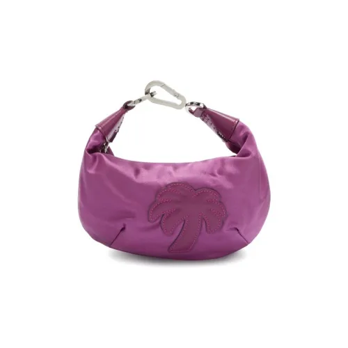 PALM ANGELS Сатин Вода Пельмени Сумка Мини Женская Фиолетовая