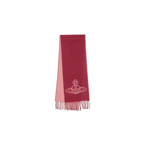 Вивьен Вествуд Two Side Single Orb Wool Knit Шарфы Женские