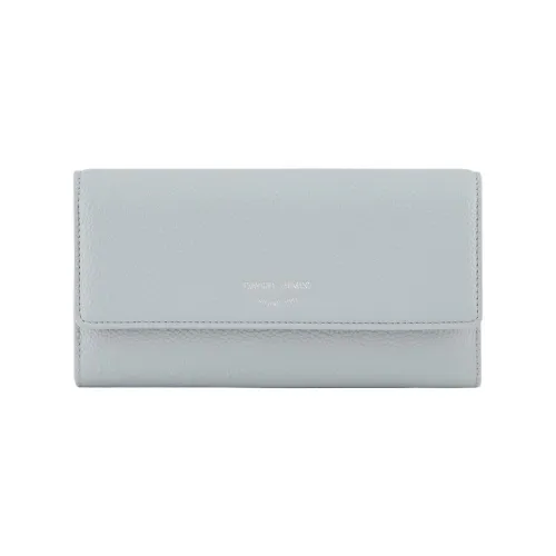 EMPORIO ARMANI MyEA Series Полиэстер Кошелек Стандартный Женский Светло-Серый