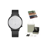 Белый циферблат, черный корпус [ремешок, комплект 22 мм]