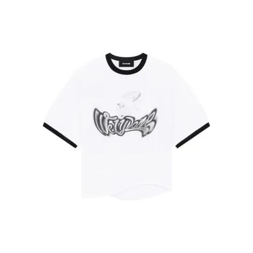 WE11DONE SS23 Черная унисекс футболка