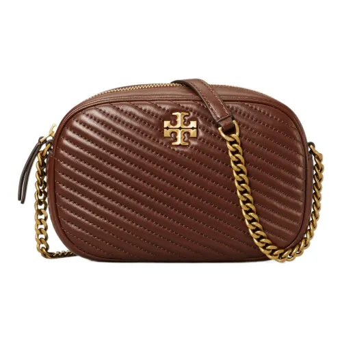 TORY BURCH Kira (Красный) Кожа Сумка через плечо Женская Коричневая