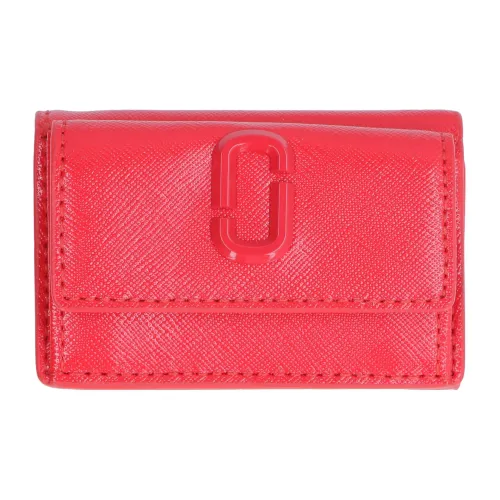 MARC JACOBS ПУ (полиуретан) Полиуретан с коровьей кожей Кошелек Женские Красный