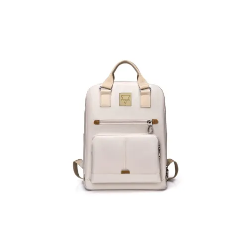 TYMON Оксфорд Ноутбук Рюкзак Средний Женские Экрю