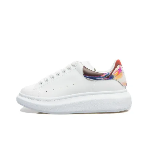 Alexander McQueen Oversized Sneaker Стильные Скейтбординги Мужской Белый