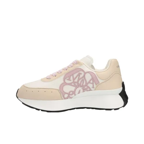Alexander McQueen Sprint Runner Low Топ Повседневная обувь Женская Многоцветная
