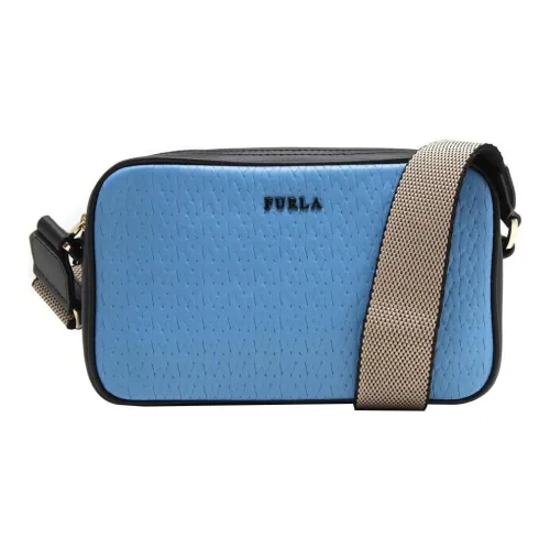 Furla Телячья кожа Camera Сумка Сумка через плечо Сумка на плечо Женская Pool Синий