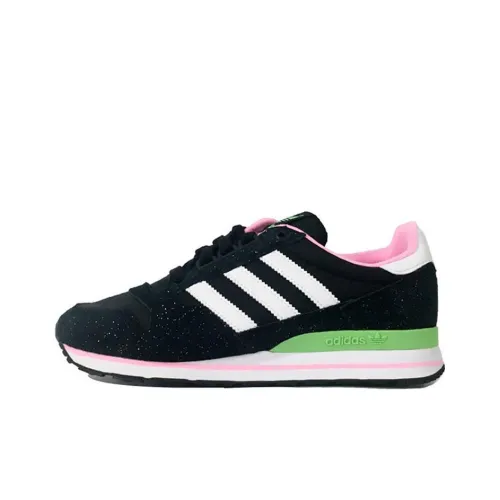 Adidas Originals ZX 500 Амортизирующие шоки противоскользящий дышащий низкий топ повседневная обувь женский черный