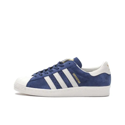 Adidas Originals Superstar 80s Low Топ Скейтборд Кроссовки Мужские Синие