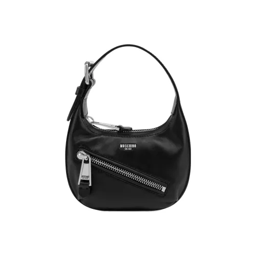 MOSCHINO Sheepskin Одно Плечо Сумка Маленькая Женская Черная