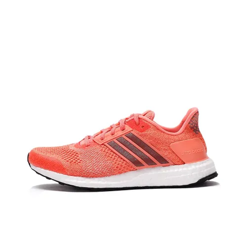 Adidas ULT Шокаблоки Устойчивые к истиранию Низкий Топ Беговые кроссовки Женские Оранжевые