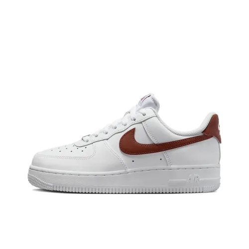 Nike Air Force 1 Slip-Resistant Low Top Скейтборд Кроссовки Женские Белые Красные