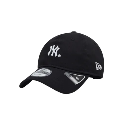 New Era Хлопковые кепки унисекс черные