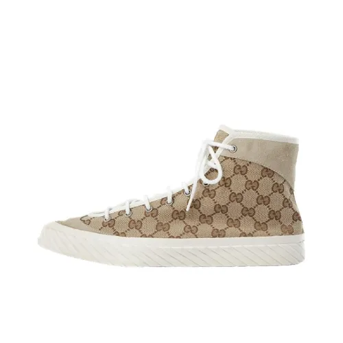 GUCCI Canvas Обувь Высокий Топ Мужская