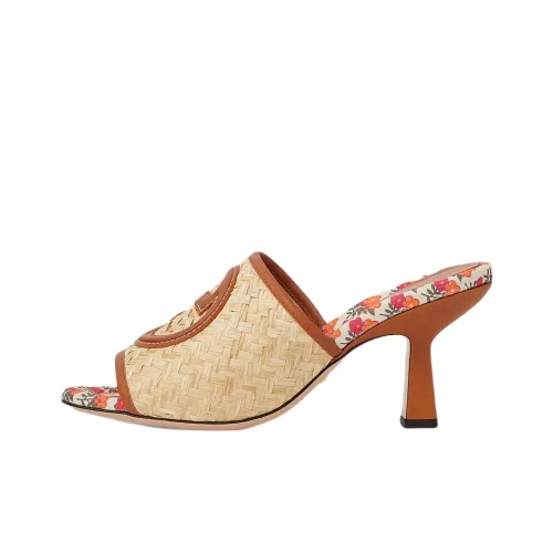 GUCCI Стильные Сандалии Женские Бежевые Коричневые