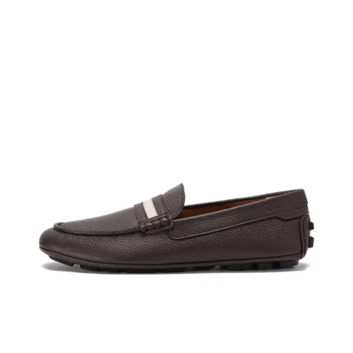 BALLY Мужские повседневные туфли Low Top из эбенового дерева, мужские