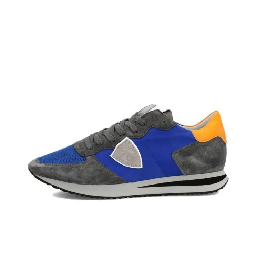 PHILIPPE MODEL Trp Low Топ Повседневная обувь Мужская Синие Серые
