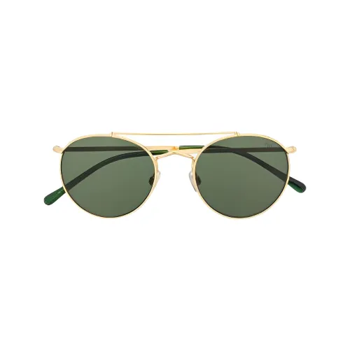Polo Ralph Lauren Металл Aviator Солнцезащитные очки Мужские Золотые
