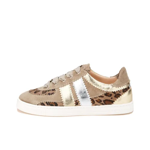 AGL Low Топ Скейтборд Кроссовки Женские Светло-Коричневый