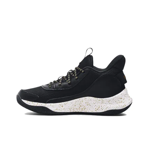 Under Armour Curry 3 Баскетбольные кроссовки MID Топ Черный Мужской