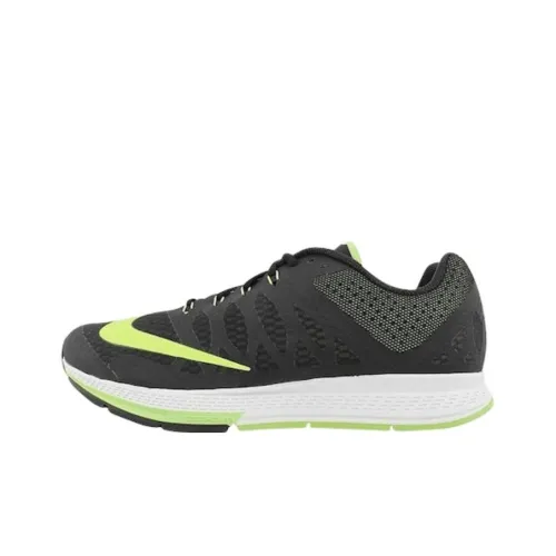 Nike Air Zoom Elite 7 Slip-Resistant Abrasion-Resistant Low-Top Беговые кроссовки Мужские Черные
