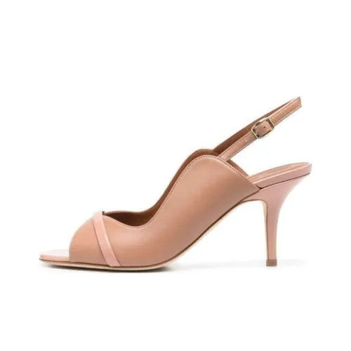 Malone Souliers Jenny One Strap Sandals Women's Light Beige