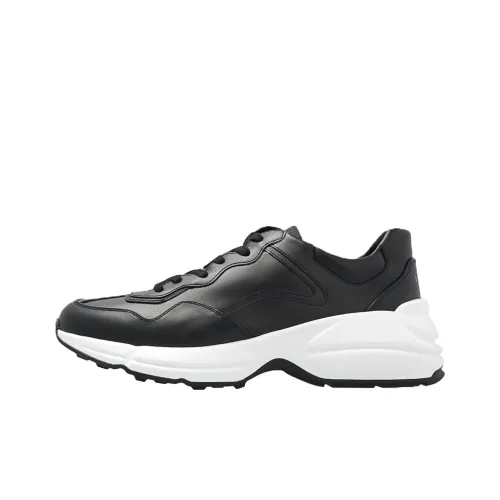 GUCCI Rhyton Low Топ Спортивная Повседневная Обувь Мужская Черная