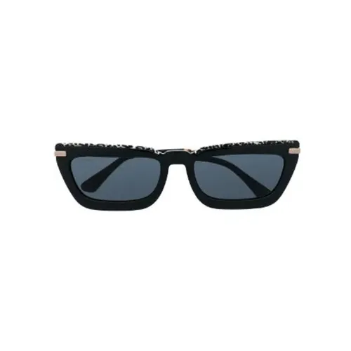 Jimmy Choo Ацетат Нерегулярной Формы Солнцезащитные Очки Мужские Черные