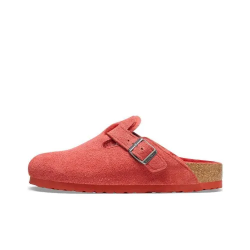 Биркенсток Домашние тапочки Унисекс Красный Стандартный