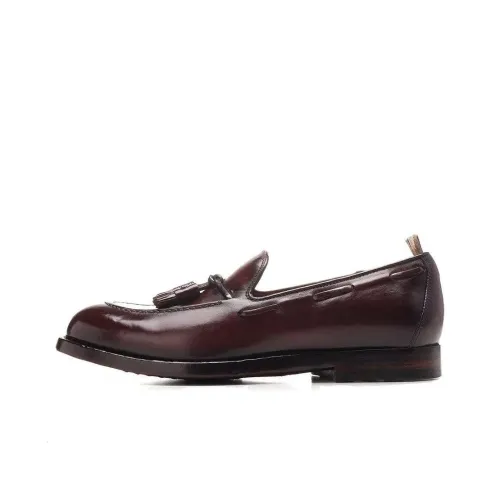 Officine Creative Лоферы Burgundy Мужской