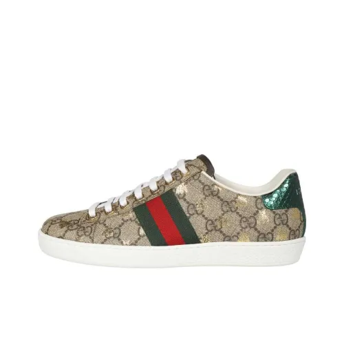 GUCCI Ace Скейтборд Кроссовки Низкие Женские