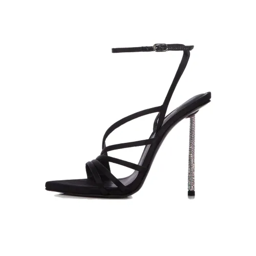 Le Silla Bella One Ремешок Сандалии 12 см Женские Черные